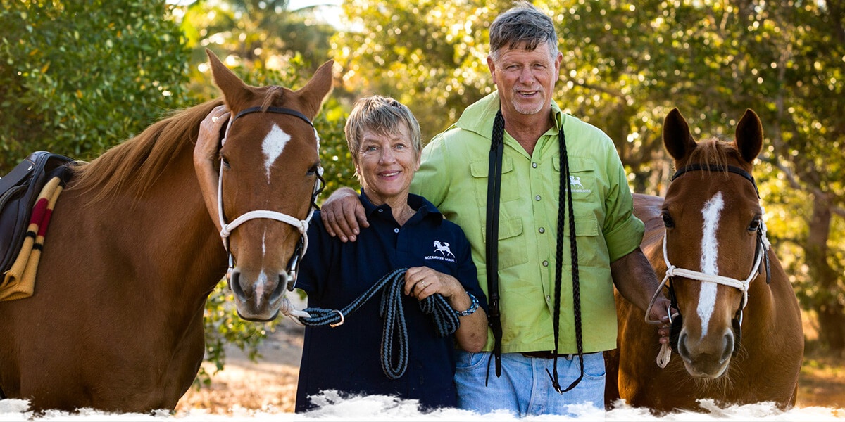 Meet the guides… Pat and Mandy Retzlaff in Mozambique