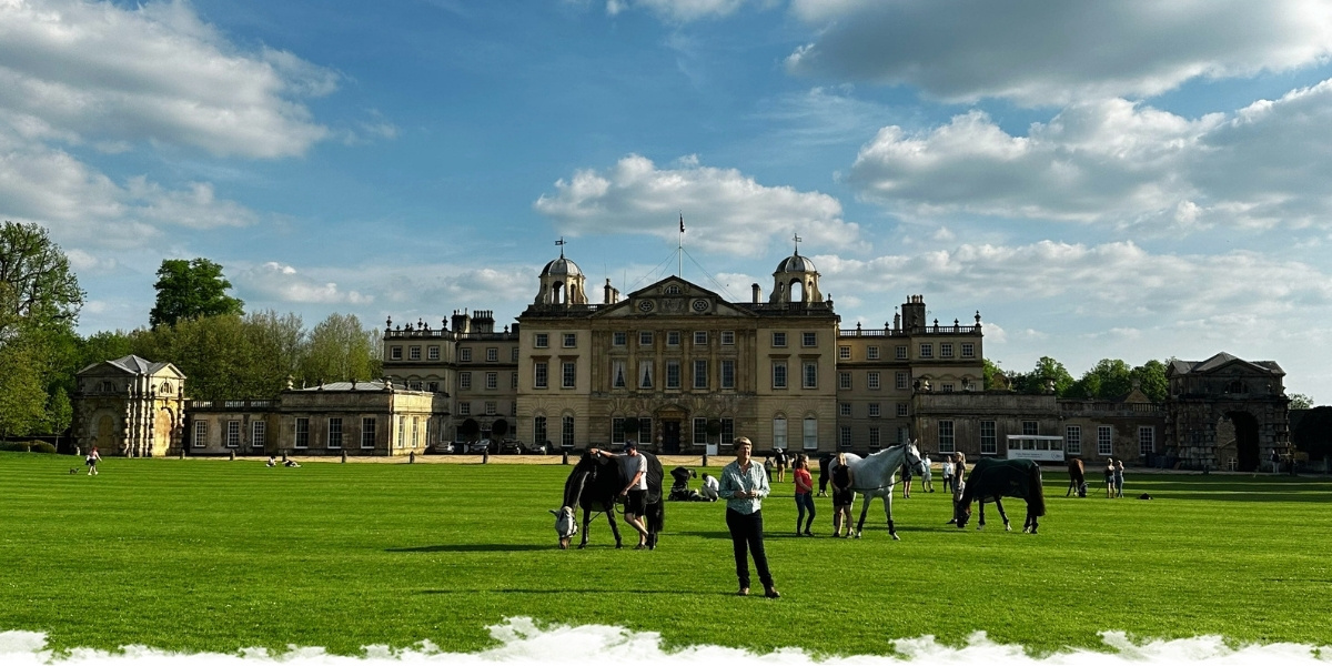 And we’re off to… Badminton Horse Trials! See you there!