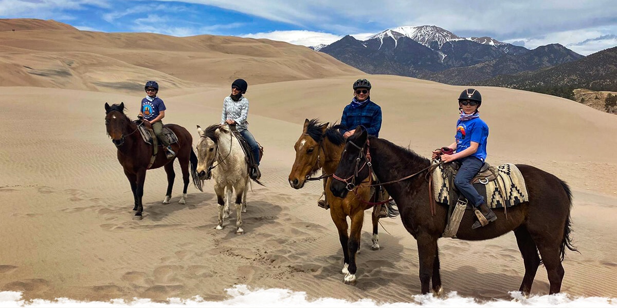 Louise's visit to Zapata Ranch