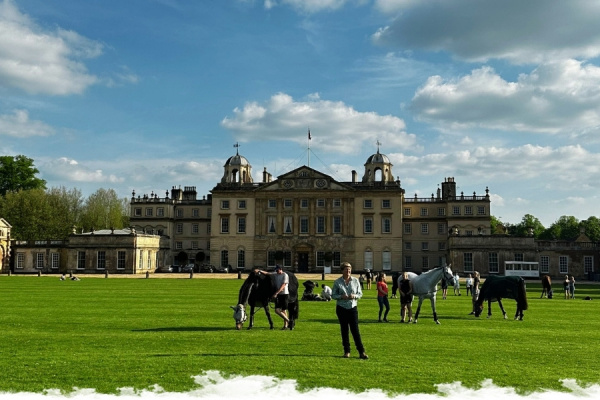 And we’re off to… Badminton Horse Trials! See you there!