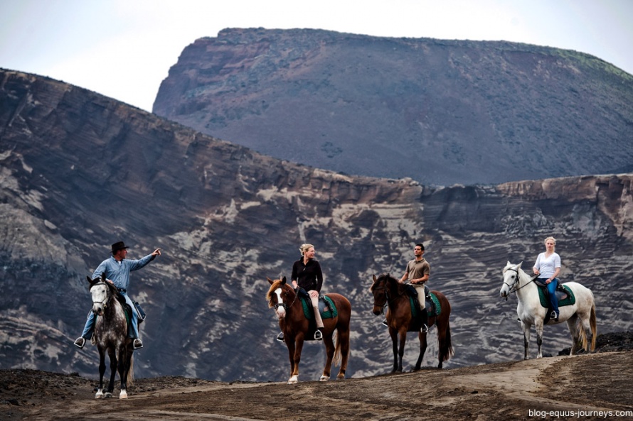 Horseback riding in the Azores