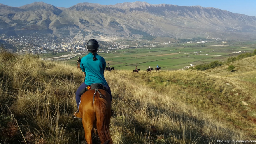 Trail riding in Albania
