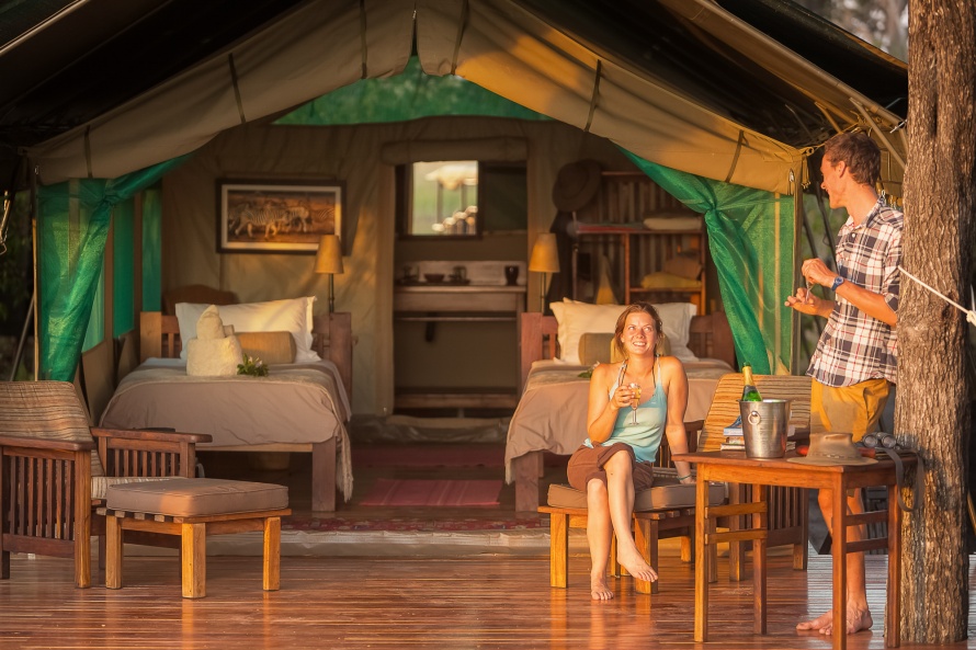 Macatoo Camp in the Okavango Delta