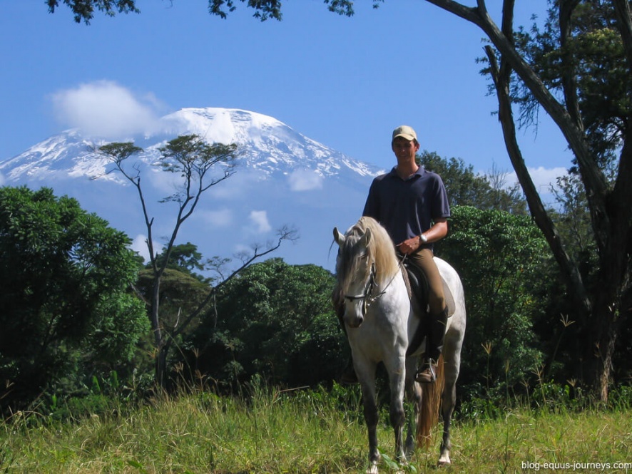 Riding safaris in Tanzania, under the mighty Kilimanjaro