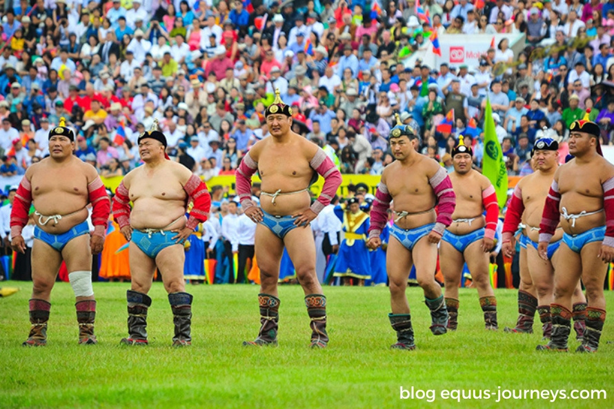 Wrestling in the Naadan Festival