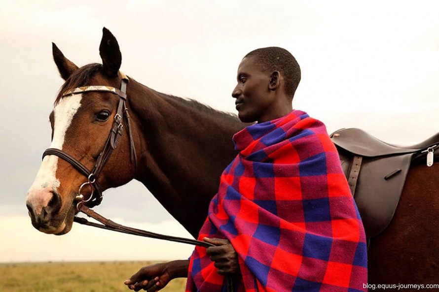 Learn about the Maasai culture on a riding safari in Kenya