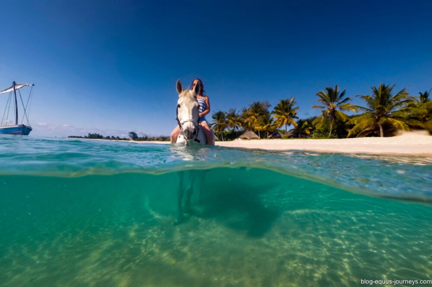 Enjoy riding in the waters of the Indian Ocean