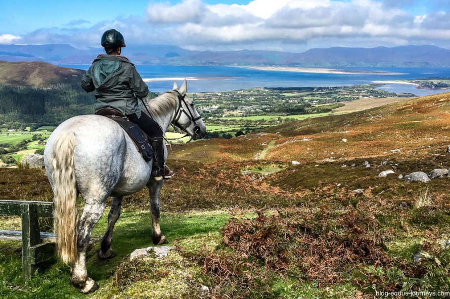 The Ring of Kerry on horseback in Ireland