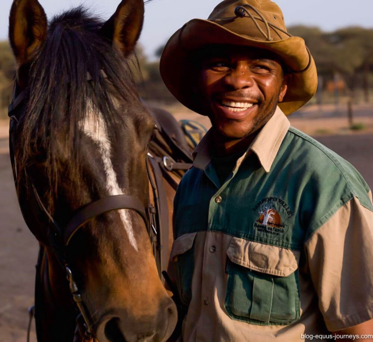 A brilliant team of grooms and guides @BlogEquusJourneys