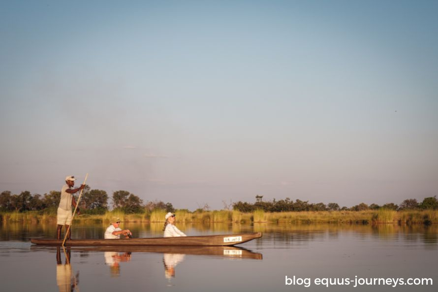 Experiencing the magic of the Delta on mokoro