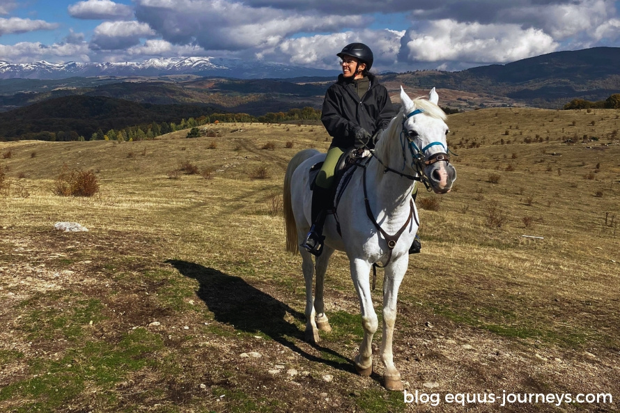 Francisca and Abdou in the Bulgarian Mountains